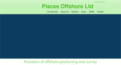 Desktop Screenshot of piscesoffshore.com